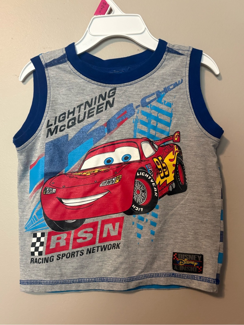 Y2K Lightning McQueen Kids Tank Top